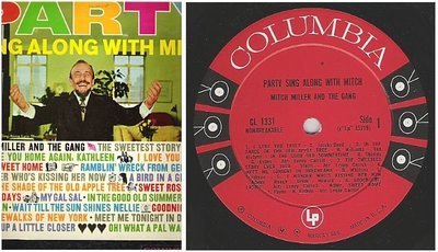 Miller, Mitch / Party Sing Along With Mitch (1959) / Columbia CL-1331