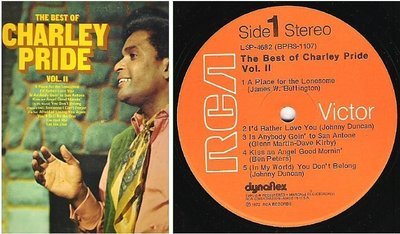 Pride, Charley / The Best of Charley Pride, Volume II (1972) / RCA Victor LSP-4682