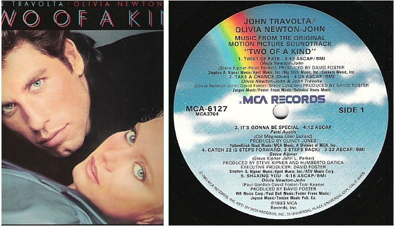 Newton-John, Olivia (+ Others) / Two of a Kind - Soundtrack (1983) / MCA 6127 (Album, 12" Vinyl)