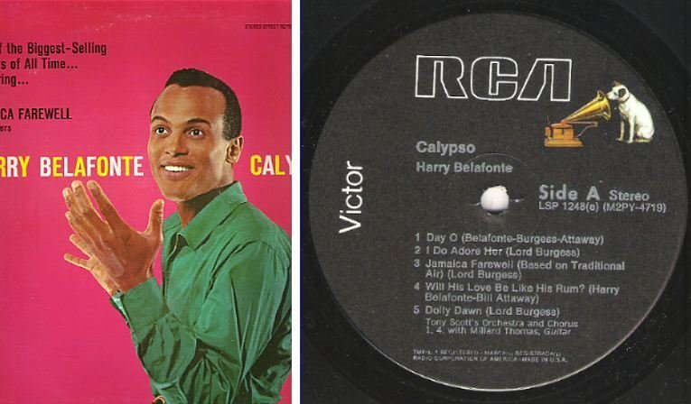 Belafonte, Harry / Calypso (1956) / RCA Victor LSP-1248 (Album, 12&quot; Vinyl)