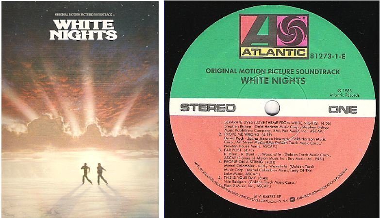 Soundtrack / White Nights (1985) / Atlantic 81273-1