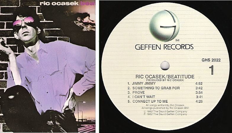 Ocasek, Ric / Beatitude (1982) / Geffen GHS-2022 (Album, 12" Vinyl)