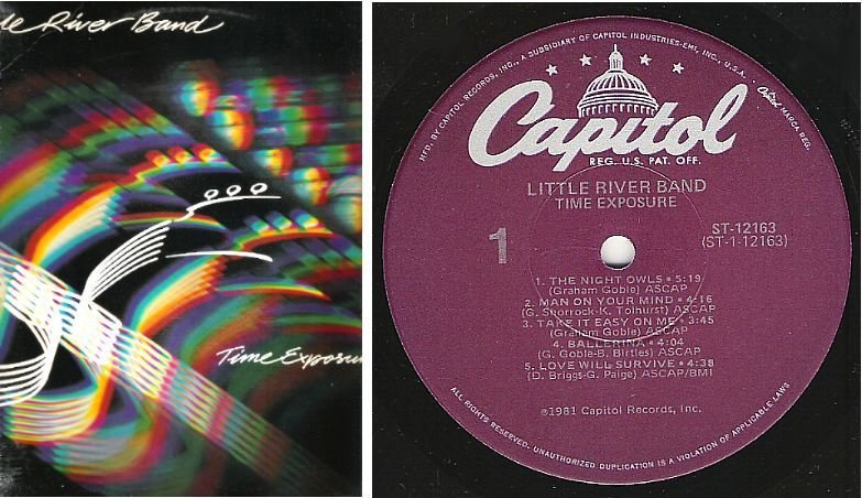 Little River Band / Time Exposure (1981) / Capitol ST-12163