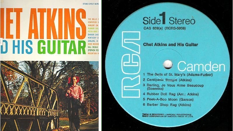 Atkins, Chet / Chet Atkins and His Guitar (1964) / RCA Camden CAS-659 (Album, 12" Vinyl)