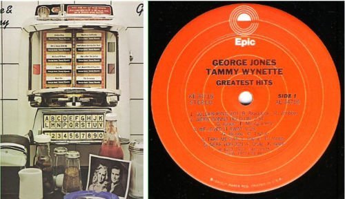 Jones, George (+ Tammy Wynette) / Greatest Hits (1977) / Epic KE-34716