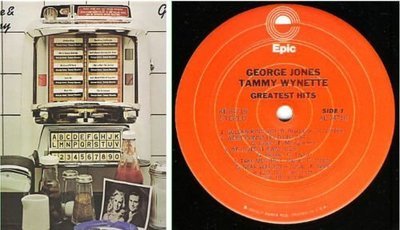 Jones, George (+ Tammy Wynette) / Greatest Hits (1977) / Epic KE-34716