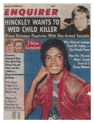 Jackson, Michael / National Enquirer Cover Photo (1984)