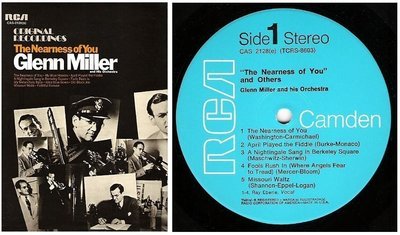 Miller, Glenn / The Nearness of You (1967) / RCA Camden CAS-2128