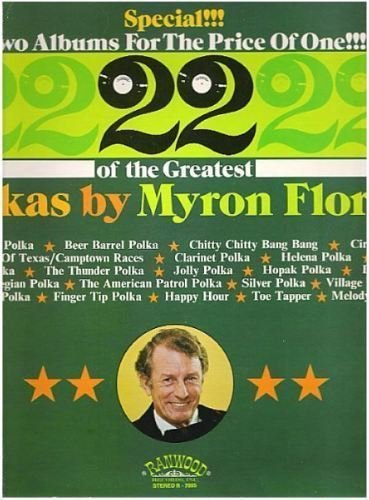 Floren, Myron / 22 Of the Greatest Polkas (1977) / Ranwood R-7005 (Album, 12" Vinyl) / 2 LP Set