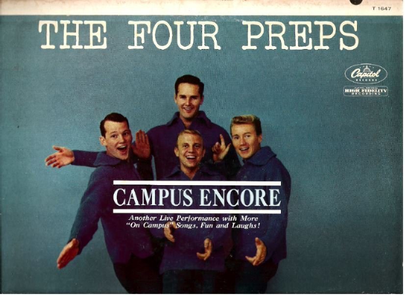 Four Preps, The / Campus Encore (1962) / Capitol T-1647 (Album, 12" Vinyl)