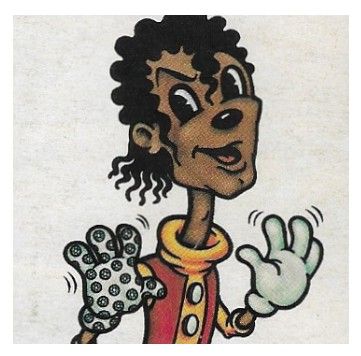 Jackson, Michael / Rolling Stone Cover Cartoon (1987)