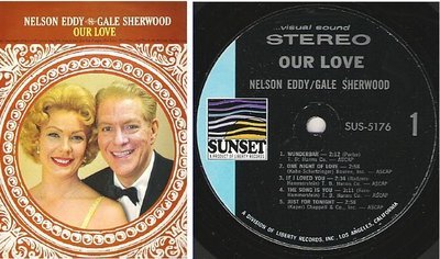 Eddy, Nelson (+ Gale Sherwood) / Our Love (1967) / Sunset SUS-5176