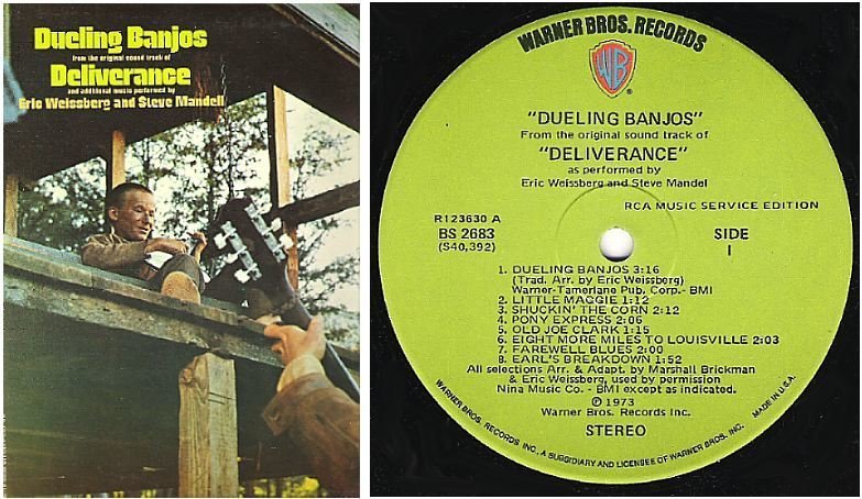 Weissberg, Eric (+ Steve Mandel) / Dueling Banjos (1973) / Warner Bros. BS-2683
