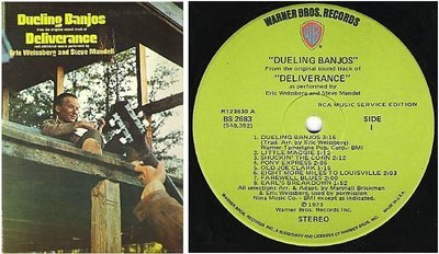 Weissberg, Eric (+ Steve Mandel) / Dueling Banjos (1973) / Warner Bros. BS-2683