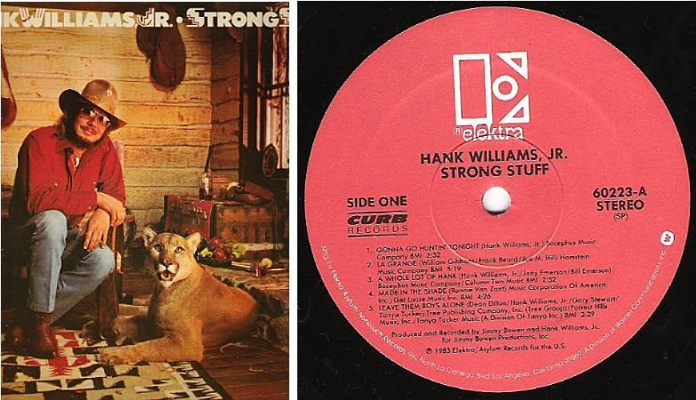 Williams, Hank (Jr.) / Strong Stuff (1983) / Elektra 60223