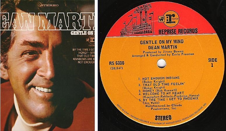 Martin, Dean / Gentle On My Mind (1968) / Reprise RS-6330