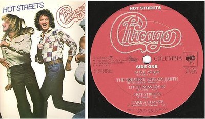 Chicago / Hot Streets (1978) / Columbia FC-35512