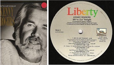 Rogers, Kenny / We&#39;ve Got Tonight (1983) / Liberty LO-51143