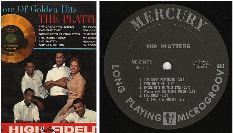 Platters, The / Encore of Golden Hits (1960) / Mercury MG-20472