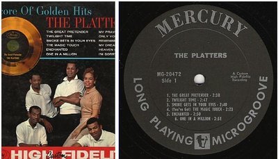 Platters, The / Encore of Golden Hits (1960) / Mercury MG-20472