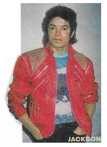 Jackson, Michael / Red Jacket-Metallic Shoulders (1983)