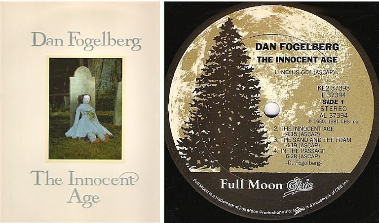 Fogelberg, Dan / The Innocent Age (1981) / Full Moon-Epic KE2-37393 (Album, 12" Vinyl) / 2 LP Set