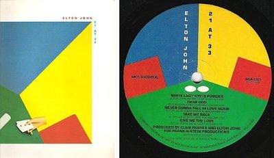 John, Elton / 21 At 33 (1980) / MCA 5121