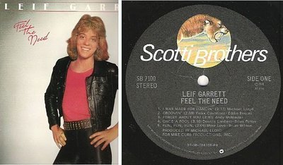 Garrett, Leif / Feel the Need (1978) / Scotti Brothers SB-7100 (Album, 12&quot; Vinyl)