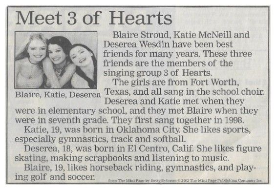 3 of Hearts / Meet 3 of Hearts (2002)