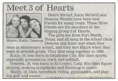 3 of Hearts / Meet 3 of Hearts (2002)