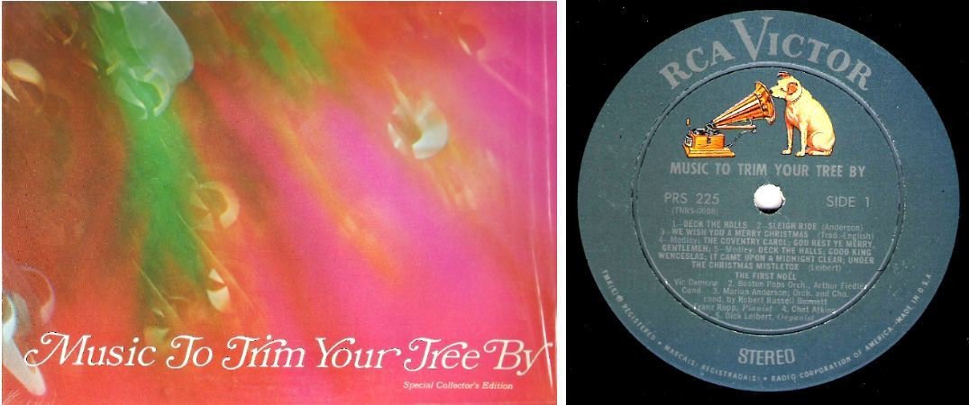Various Artists / Music To Trim Your Tree By (1966) / RCA Victor PRS-225