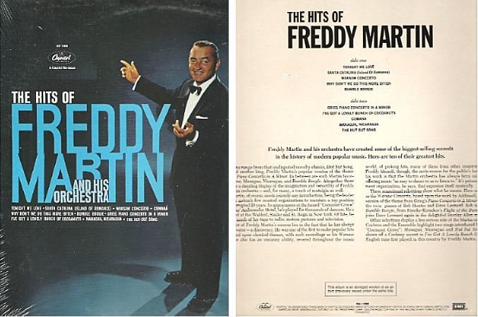 Martin, Freddy / The Hits of Freddy Martin / Capitol SM-11886 (Album, 12" Vinyl) / Canada