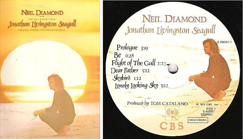 Diamond, Neil / Jonathan Livingston Seagull - Soundtrack (1973) / CBS S-69047 (Album, 12" Vinyl) / Germany