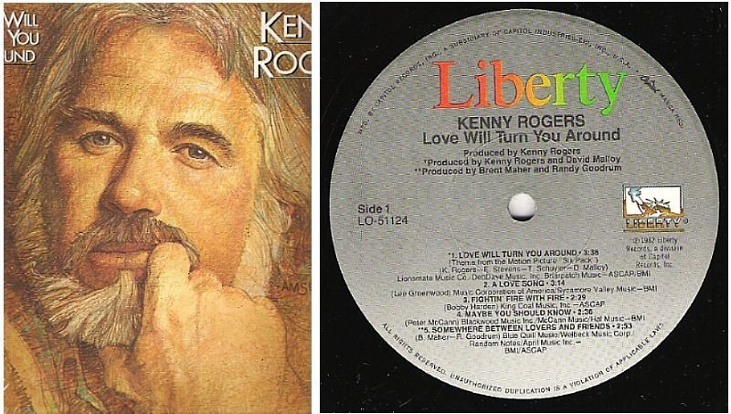 Rogers, Kenny / Love Will Turn You Around (1982) / Liberty LO-51124