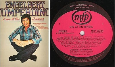 Humperdinck, Engelbert / Live At The Riviera (1971) / Music For Pleasure MFP-50344 / England