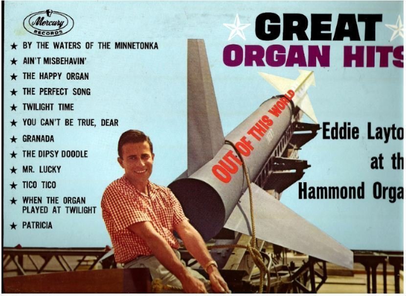 Layton, Eddie / Great Organ Hits (1961) / Mercury MG-20639 (Album, 12" Vinyl) / Promo