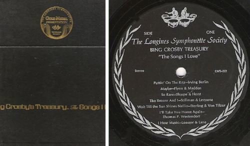 Crosby, Bing / Bing Crosby's Treasury - The Songs I Love / The Longines Symphonette Society LWS 218-223 (Album, 12" Vinyl) / 6 LP Box Set