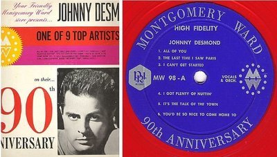 Desmond, Johnny / Montgomery Ward 90th Anniversary - One of 9 Top Artists Series (1962) / P.R.I. MW-98