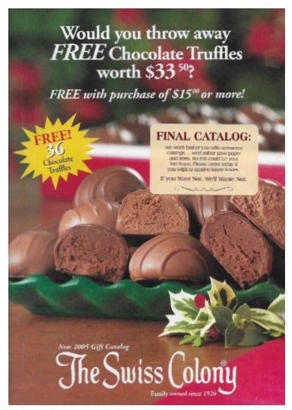 Swiss Colony, The / New 2005 Gift Catalog