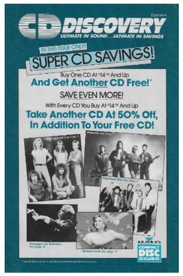 CD Discovery / Super CD Savings! (1989)