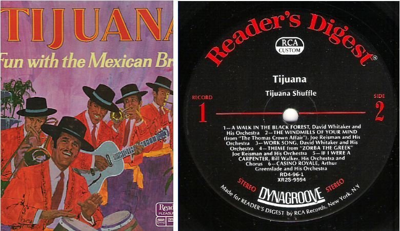 Various Artists / Tijuana - Fun With the Mexican Brass (1971) / Reader's Digest RDA 96-A (Album, 12" Vinyl) / 5 LP Box Set