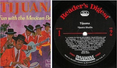Various Artists / Tijuana - Fun With the Mexican Brass (1971) / Reader&#39;s Digest RDA 96-A / Five LP Box Set