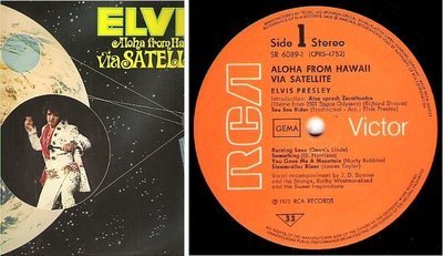 Presley, Elvis / Aloha From Hawaii Via Satellite (1973) / RCA Victor SR-6089 / Two LP Set / Germany