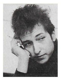 Dylan, Bob / Closeup-Leaning Head on Hand-with Cigarette