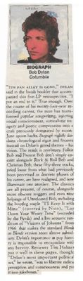 Dylan, Bob / Biograph (1986)