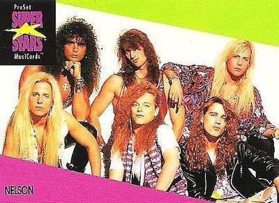 Nelson / ProSet SuperStars MusiCards #82 | Music Trading Card (1991)