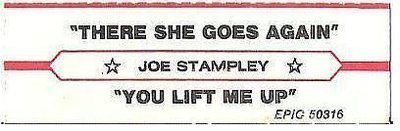 Stampley, Joe / There She Goes Again (1976) / Epic 50316 (Jukebox Title Strip)
