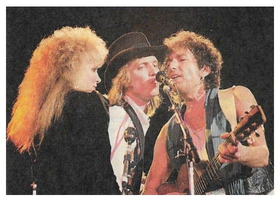 Dylan, Bob / On Stage with Tom Petty and Stevie Nicks (1986)