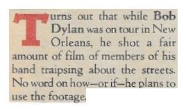 Dylan, Bob / On Tour in New Orleans (1982)