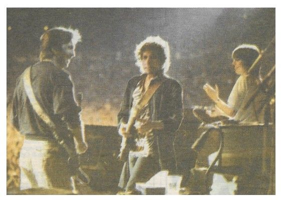 Dylan, Bob / On Stage-London-with Eric Clapton and Chrissie Hynde (1984)